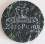 Custom Green Marble Coasters-Design Your Own