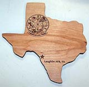 Cutout-Texas Plaque