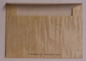 Wooden Maple Envelopes(Return Address at Bottom)