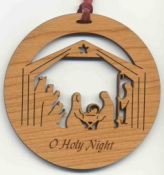 Offering custom Christian Christmas Ornaments.  Our Christian ornaments make great personalized gifts at retreats and other events.