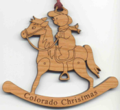Offering customized Christmas ornaments. We laser engrave ornaments to your exact specifications.