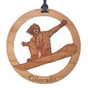 Offering custom snowboarding Christmas ornaments.  Personalized snowboarder ornaments make great gifts remembering fun ski vacations.