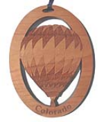 Offering customized hot air balloon Christmas ornaments.  Personalized ornament of your balloon rides make memorable gifts to friends & family.
