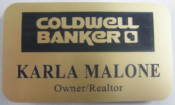 Offering Coldwell Banker real estate name id badges.  Our engraved and color printed name tags are professional but priced economically.