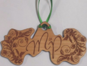 Offering custom Christmas ornaments.  Any logo, mascot, or art work can be made into a personalized Christmas ornament.
