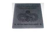 COASTER-MILITARY-SQ - Military Coasters (Custom Engraved)