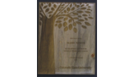 GREEN-PLAQUE-CSU - Premium Blue Stain Pine Plaque(CSU Gift)