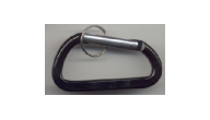 Offering specialty carabiner key chains black!  Great prices on carabineers for promotions, party favors and special events.