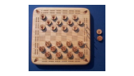 LC-CHECKERS-BEAR - Custom Engraved Checkers Game