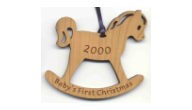 Offering custom Christmas ornaments. Personalized ornaments make unique Christmas gifts during the holidays!