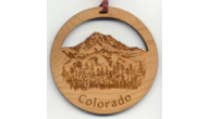 Offering custom mountain Christmas ornaments. Personalized mountain ornaments make unique Christmas gifts during the holidays!