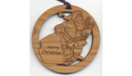 Offering customized Santa ornaments.  Personalized ornaments make unique and special memories for your friends.