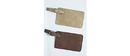 LEATHER LUGGAGE TAG - Leather Luggage Tag
