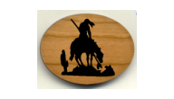 Offering custom made western Indian magnets.  We engrave any western art work into unique wooden refrigerator magnets.  Excellent favors for promotional advertising of events.