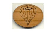 Offering custom made hot air balloon magnets.  Personalized wooden magnets make great favors for your special balloon ride.  Any pictures can be engraved onto our wood.