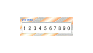 PSI-M9110 - Self Inking Numberer Stamp-10
