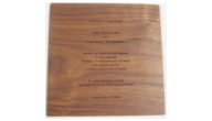 WEDDING-SQUARE-WALNUT - Wooden Invitations(Square Walnut Example)