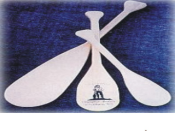 Engraved Canoe Paddles