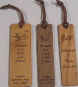 Wooden Book Marks