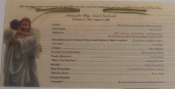 Wooden Funeral Programs