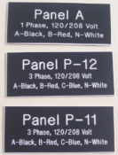 Electrician Plates & Signs