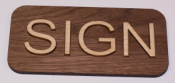 Offering Custom Wood Signs laser engraved any size for great prices!  Indoor or outdoor.  Any size or shape. Cherry, Walnut, Maple, or Alder Wood, or red wood.