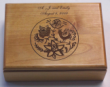 Offering custom engraved wood logo gift boxes.  Our personalized gift boxes can have any art work or logo or even pictures engraved onto them.  They make unique gifts and appreciation products for employees and clients.