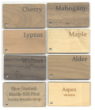 WOOD-SPECIES - WOOD SPECIES (CLICK TO SEE CHOICES)