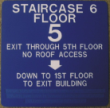 Offering ADA restroom signage.  Our braille signage can come in any size and color.