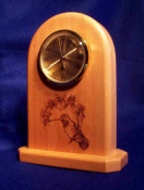 Offering custom engraved mantle clocks.  We personalize each clock with art work, clip art, or even pictures.  Our clocks make unique gifts for grandparents, employees, and clients.