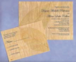 WEDDING-LEAF INVITE - Wooden Veneer Invitations(Leaf on Maple)