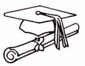 Graduation Cap Logo 
