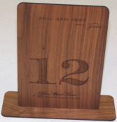 Table Numbers(Sample 5x7 with Stand)