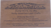 Offering custom engraved wooden business card magnets with logos.  Our unique wooden magnet products are great promotional advertising give aways and favors for special events and occasions.