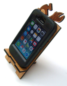 Wooden Cell Phone Holder (Phone)