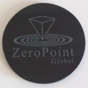 Custom Black Granite or Marble Coasters-Design Your Own With Color