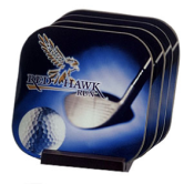Personalized Golfing Picture Coasters