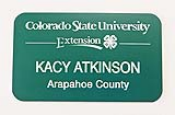 CSU Extension State 4H Foundation - Name & County