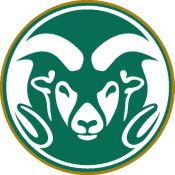 CSU Ram Logo (Green & White)
