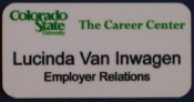 CSU Career Center Name Tags