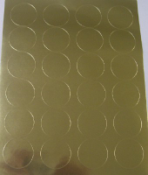 Embossing Stickers(Gold or Silver)