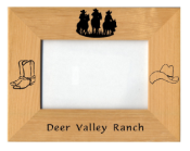 Custom Western Picture Frame -Boots & Hat
