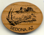 Offering custom engraved wooden magnets of southwestern and western scenes.  We laser any art work into personalized magnets for special occasions and favors.
