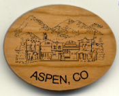Offering custom engraved magnets of towns.  Our personalized wooden magnet products can be sized and personalized for your special occasion.