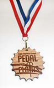 Wood Medallion (Petal the Plains)