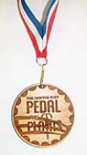 Wood Medallion (Petal the Plains- Round)