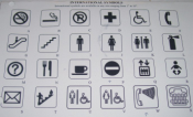 Offering ADA fire stairwell signage.  Our braille signage can come in any size and color.