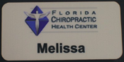 Florida Chiropractic Name Tags