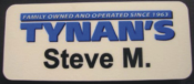 Tynan's Automotive Name Tags
