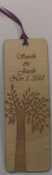 Wooden Book Mark(Tree sample)